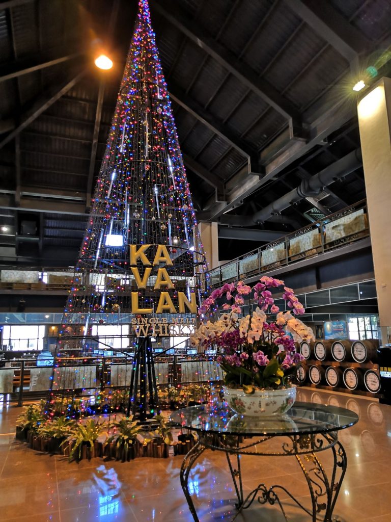 Xmas tree in Kavalan Lobby