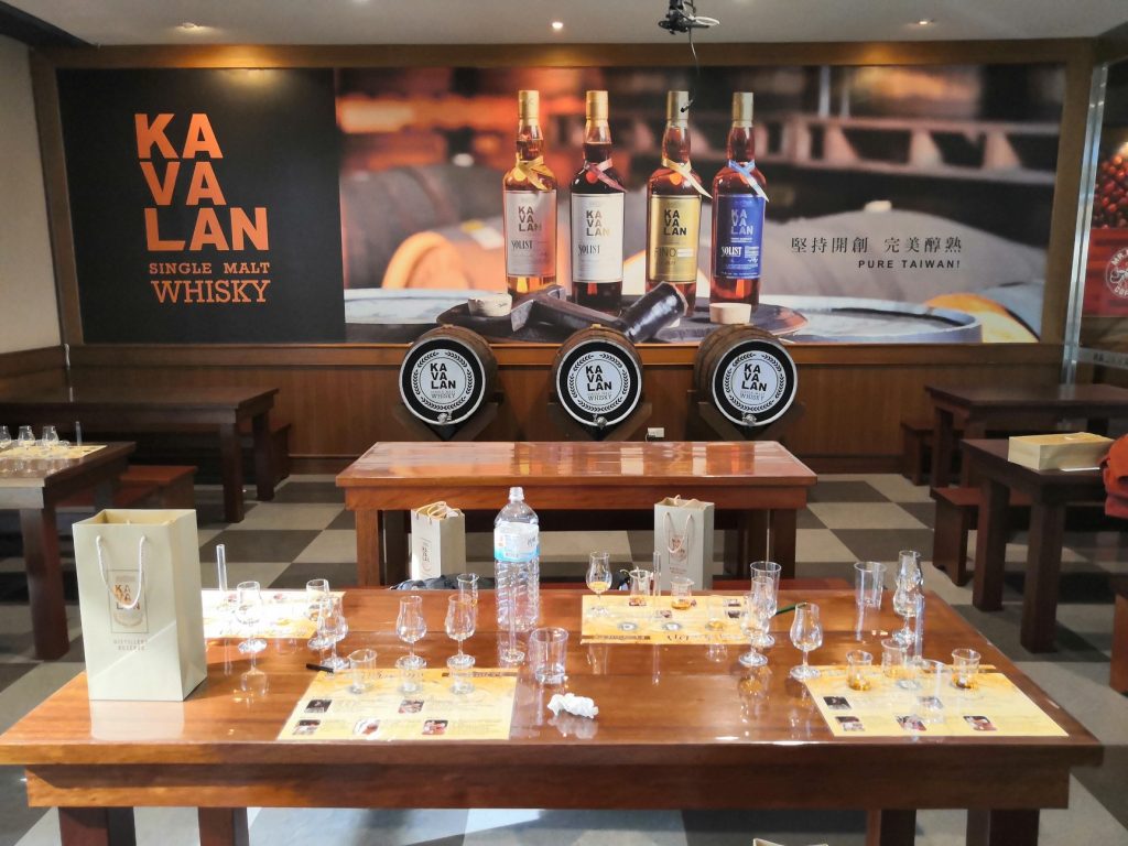 Getting ready in the Kavalan DIY Blending Room